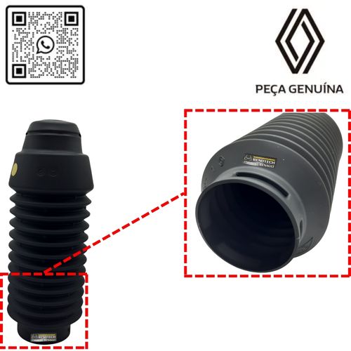 RN 591288 8200591288 COIFA GUARDA PO DO AMORT. DIANT. KANGOO ELETRICA - 2